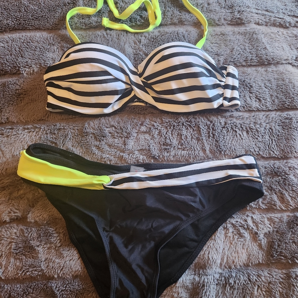 Women's Push Up Two Piece Bikini Swimsuits Padded Swimwear Bathing Suit